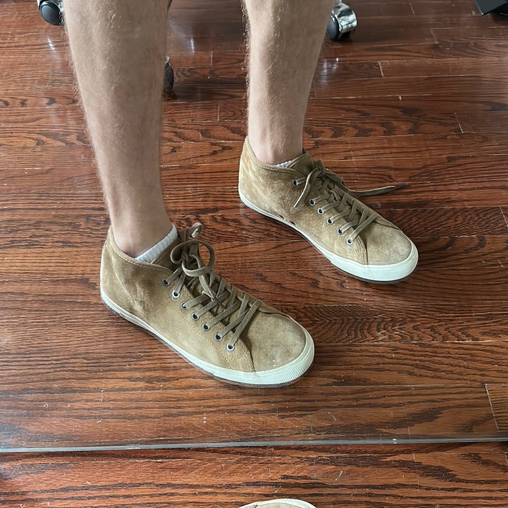 Suede tan SeaVees shoes